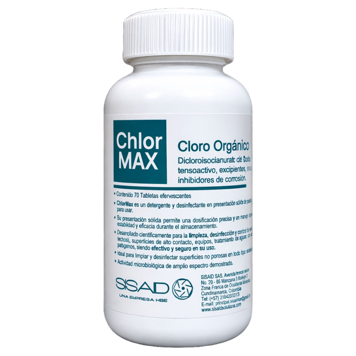 ChlorMAX® Cloro Orgánico en Tabletas Efervescentes