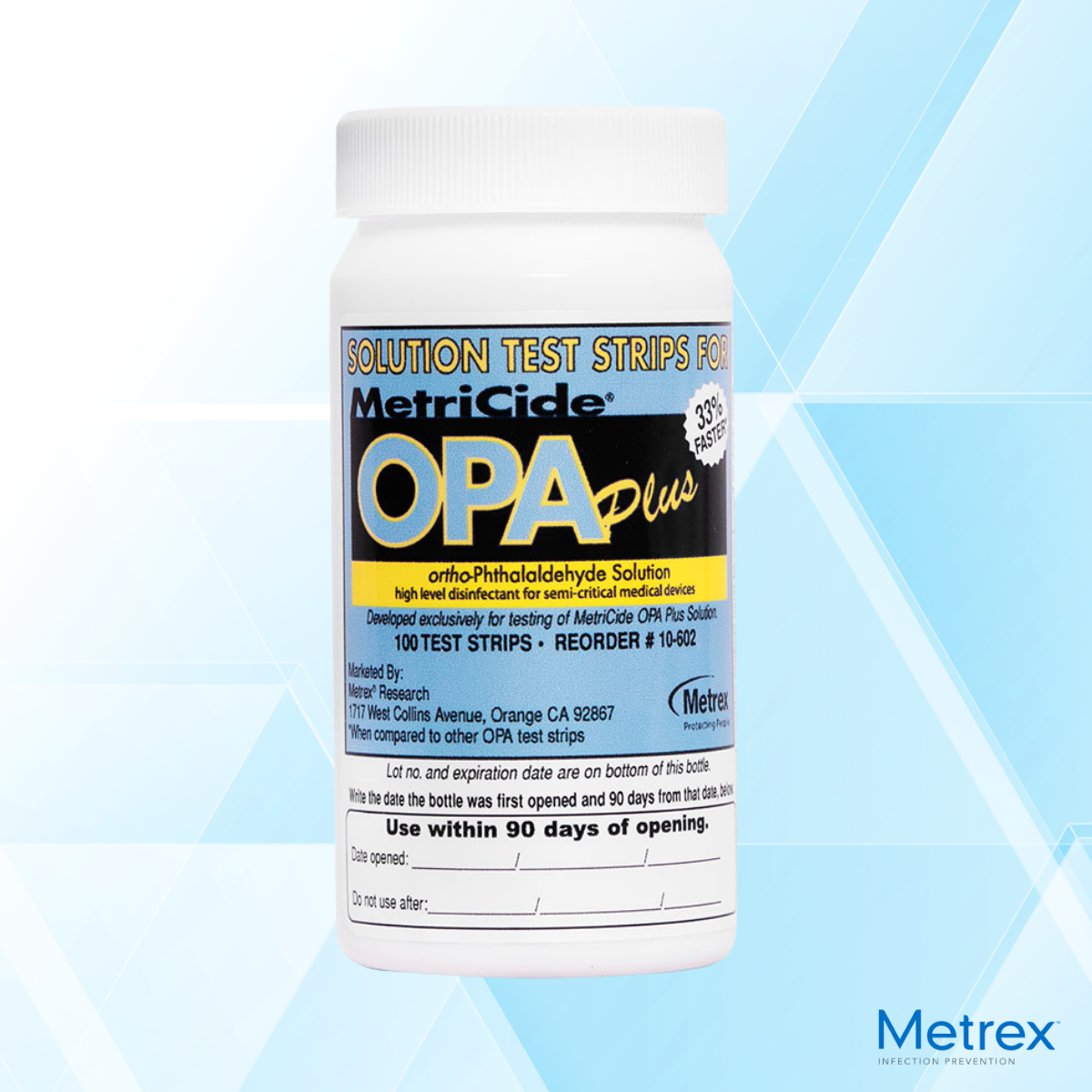 Metricide™ OPA Plus Tirillas